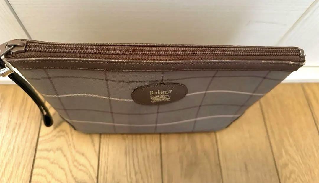Burberry チェック柄 チェーン ポーチ ﾊﾞｰﾊﾞﾘｰ ﾎﾟｰﾁ （バーバリー ポーチ チェック柄 小物入れ 化粧