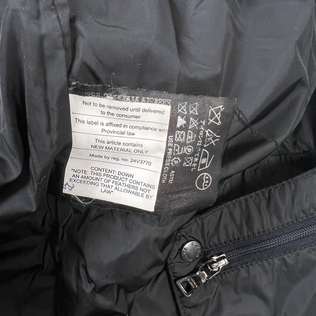 専用　PRADA SPORT nylon puffer jacket black