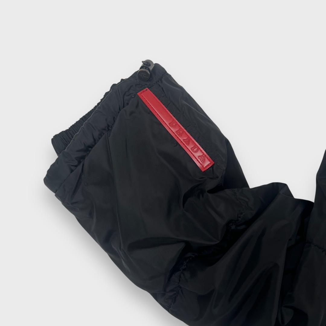 専用　PRADA SPORT nylon puffer jacket black