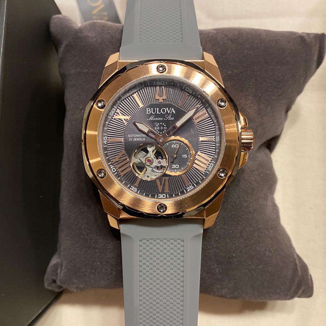 【特別価格】定価72600円 BULOVA 98A228 マリンスター 腕時計