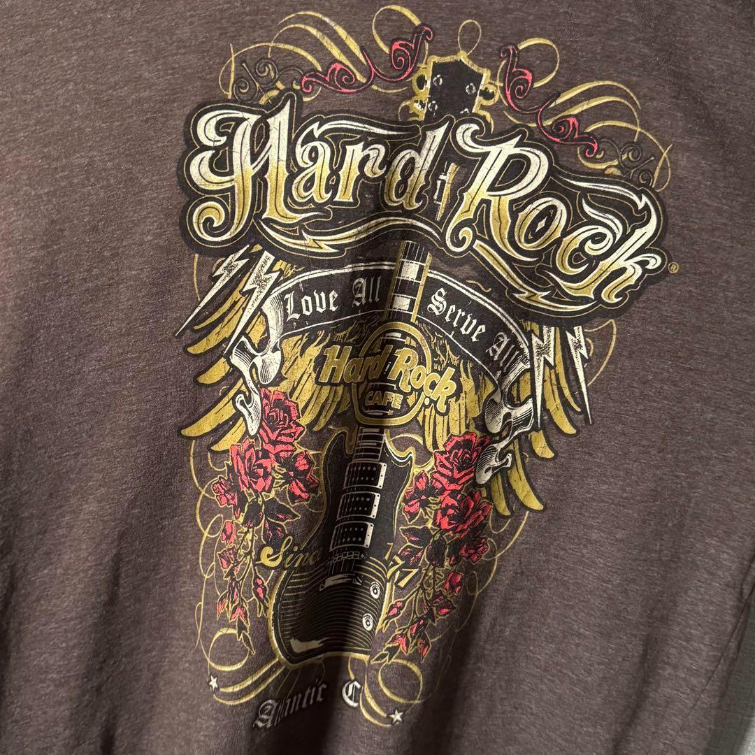 ハードロックカフェ Hard Rock Cafe デカロゴプリントTシャツ M