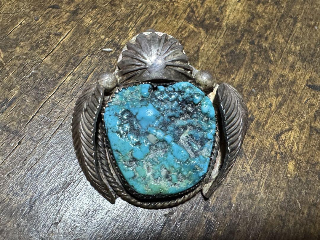 Jesse Monongya navajo hopi ターコイズ　ジュエリー
