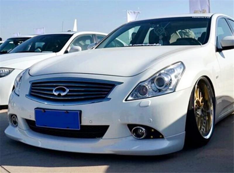 【ブラック塗装済】V36 スカイライン セダン フロントハーフリップスポイラー 画像3