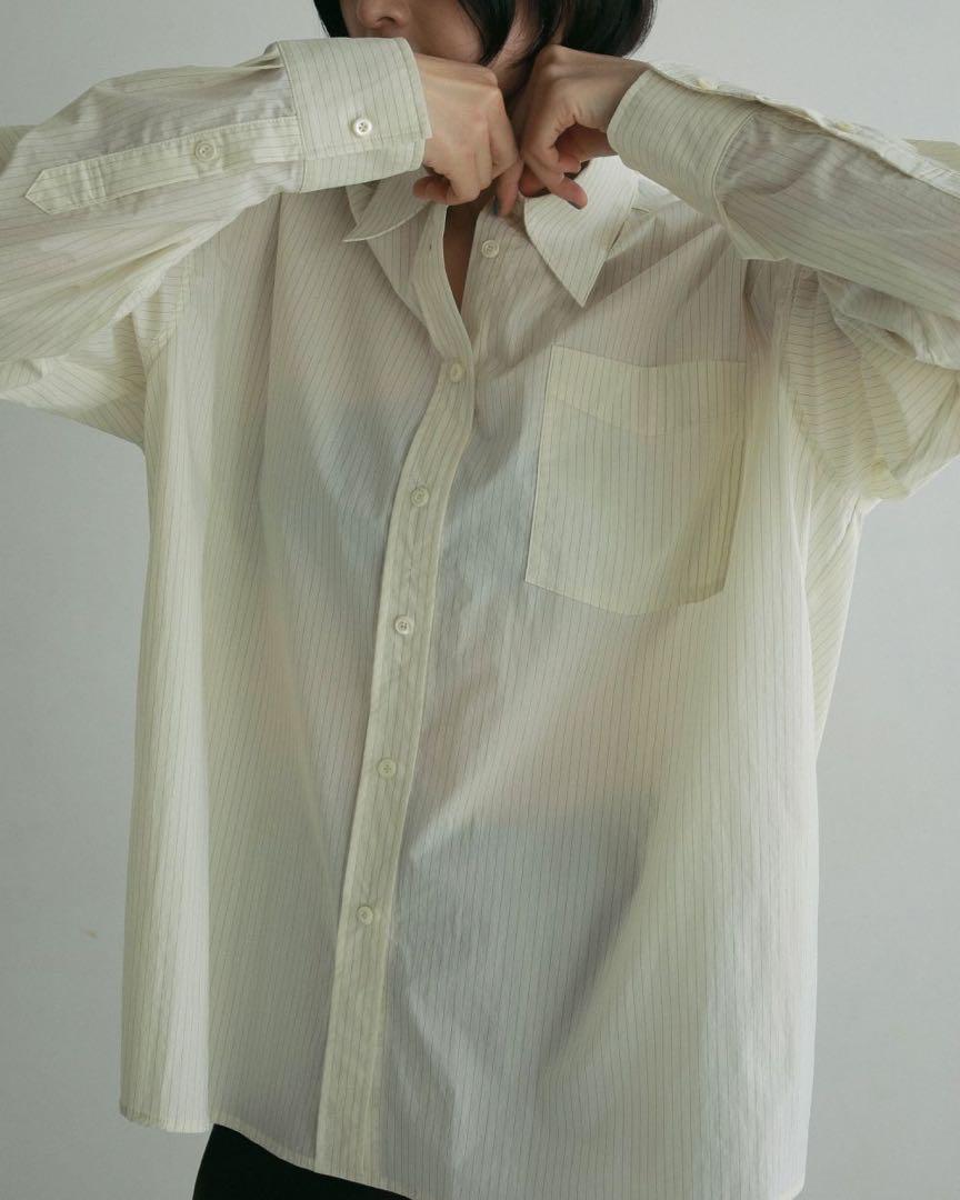 anuke　Stripe Over Shirts