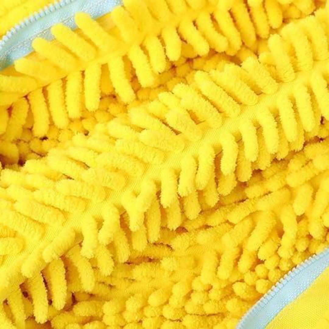 靴用 洗濯ネット ランドリーネット 靴 上履き用　イエロー　2個