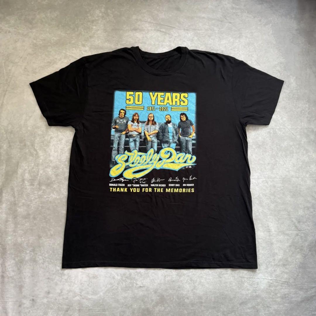 Steely Dan 2021 50YEARS TOUR 50周年記念Tシャツ
