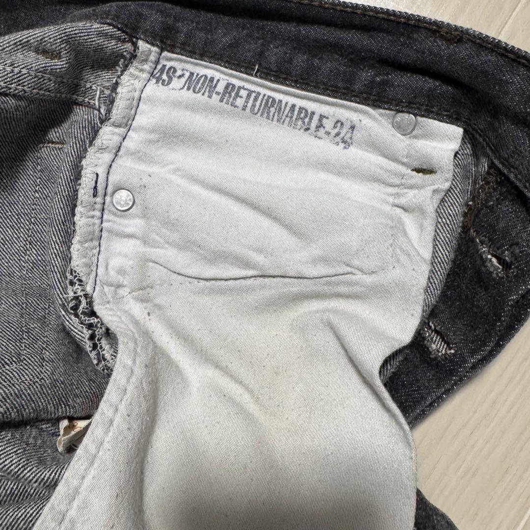 90s USA製 Levi’s 501 先染めブラック W31 L30
