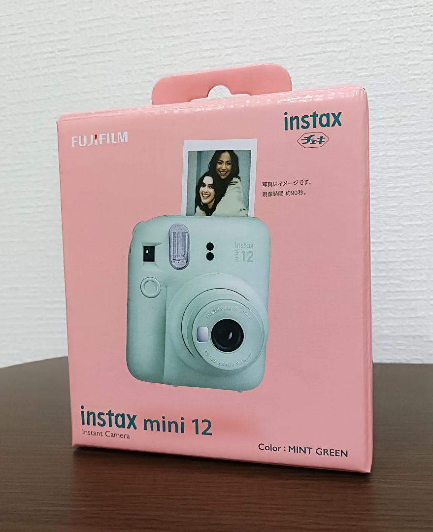 【未使用】FUJIFILM instax mini 12 チェキカメラ 本体