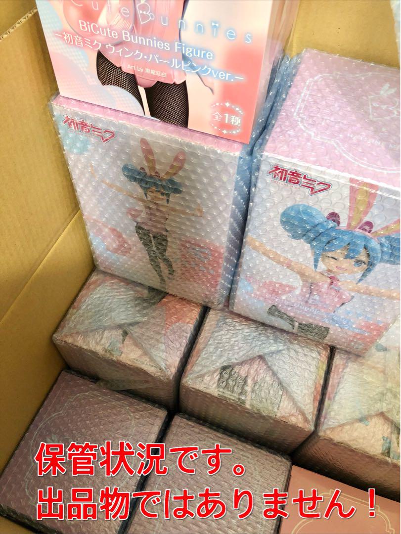 初音ミク シナモ おすまし フィギュア ホワイトドレス うさ耳パジャマ ①A