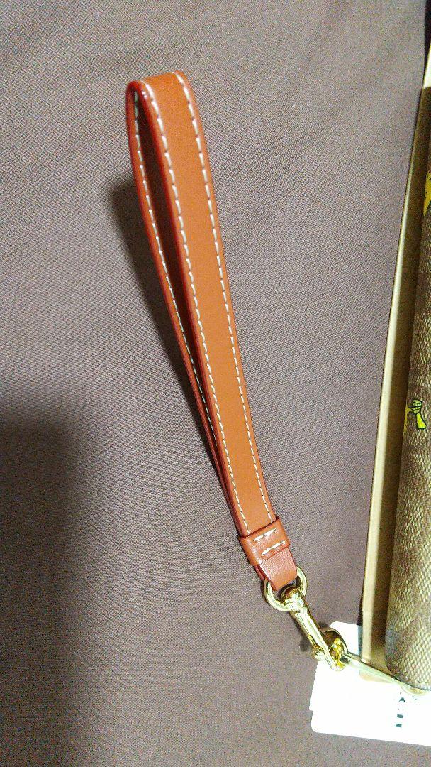 新品未使用 COACH コーチ 長財布 ブラウン スヌーピーコラボ