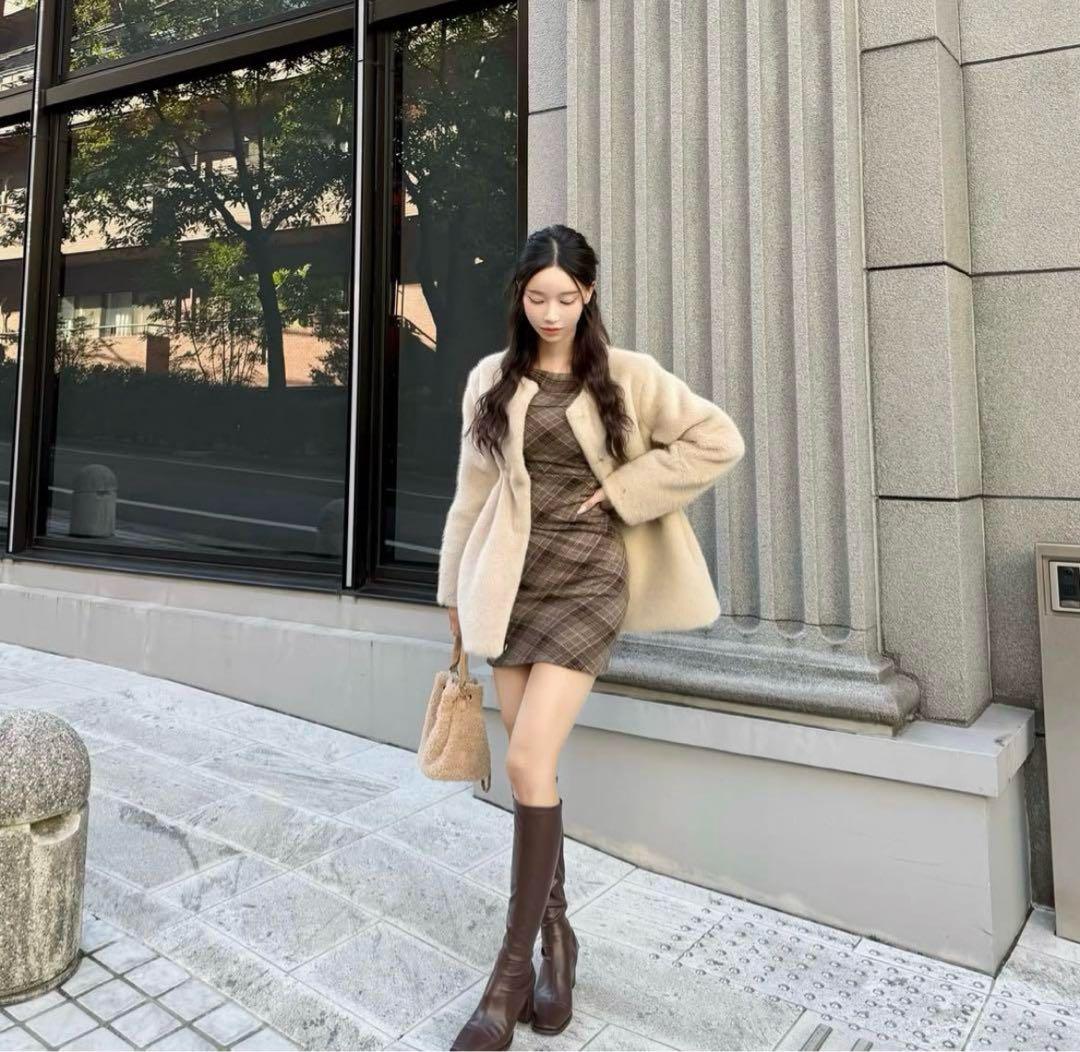 yilon ファーコート SIZE