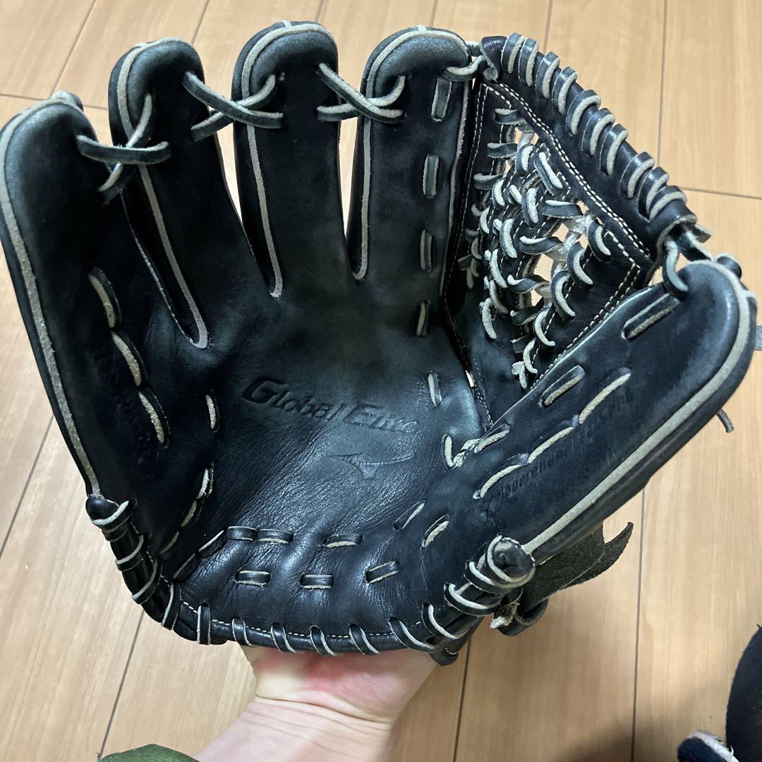 軟式野球　グローブ　ミズノ　オールグランド　左投げ