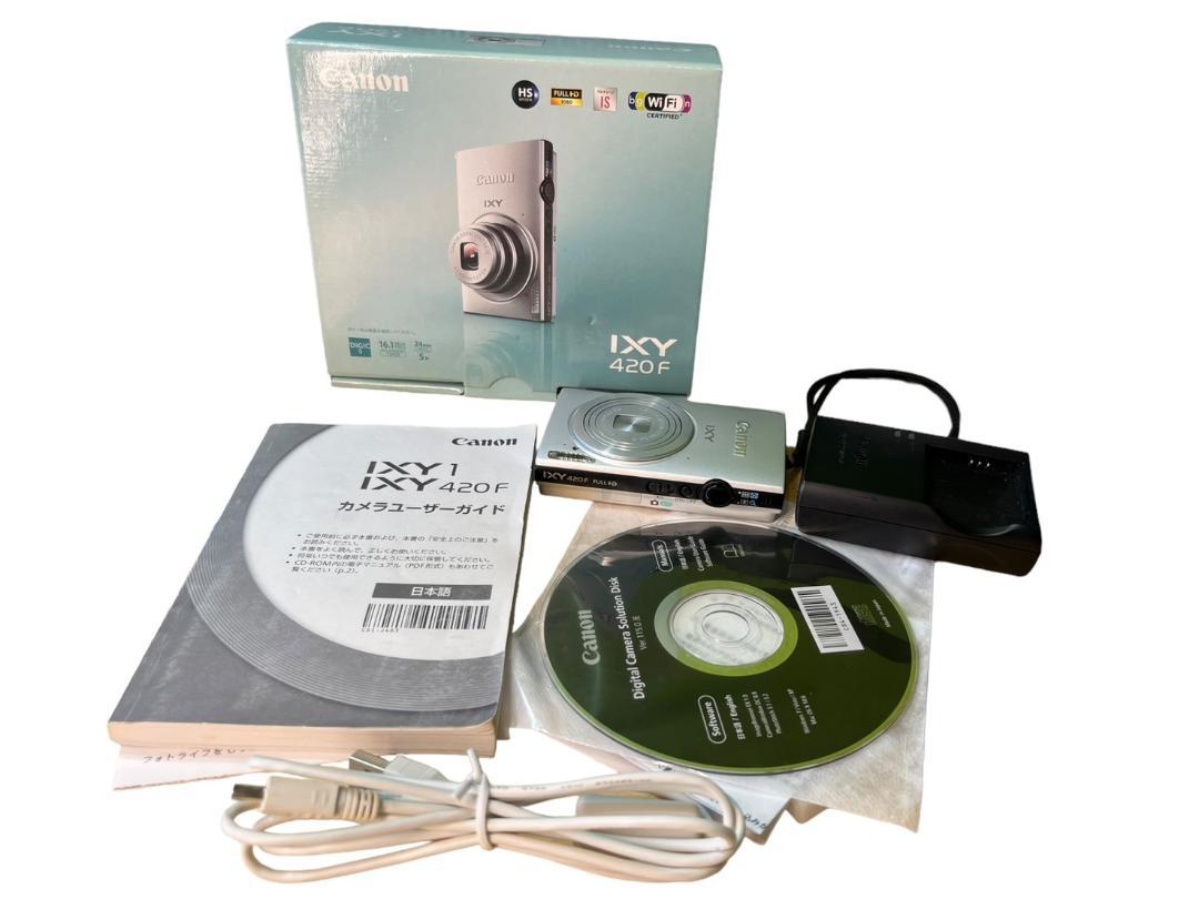 Canon キャノン IXY420F コンパクトデジタルカメラ動作確認済 中古品 画像1