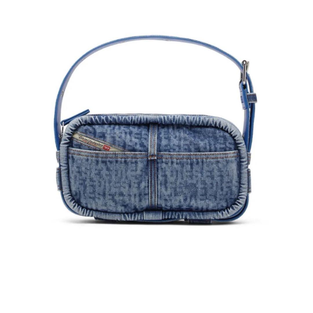 diesel 1DR デニムショルダーバッグ DIESEL（ディーゼル）の「レディース デニム ショルダーバッグ