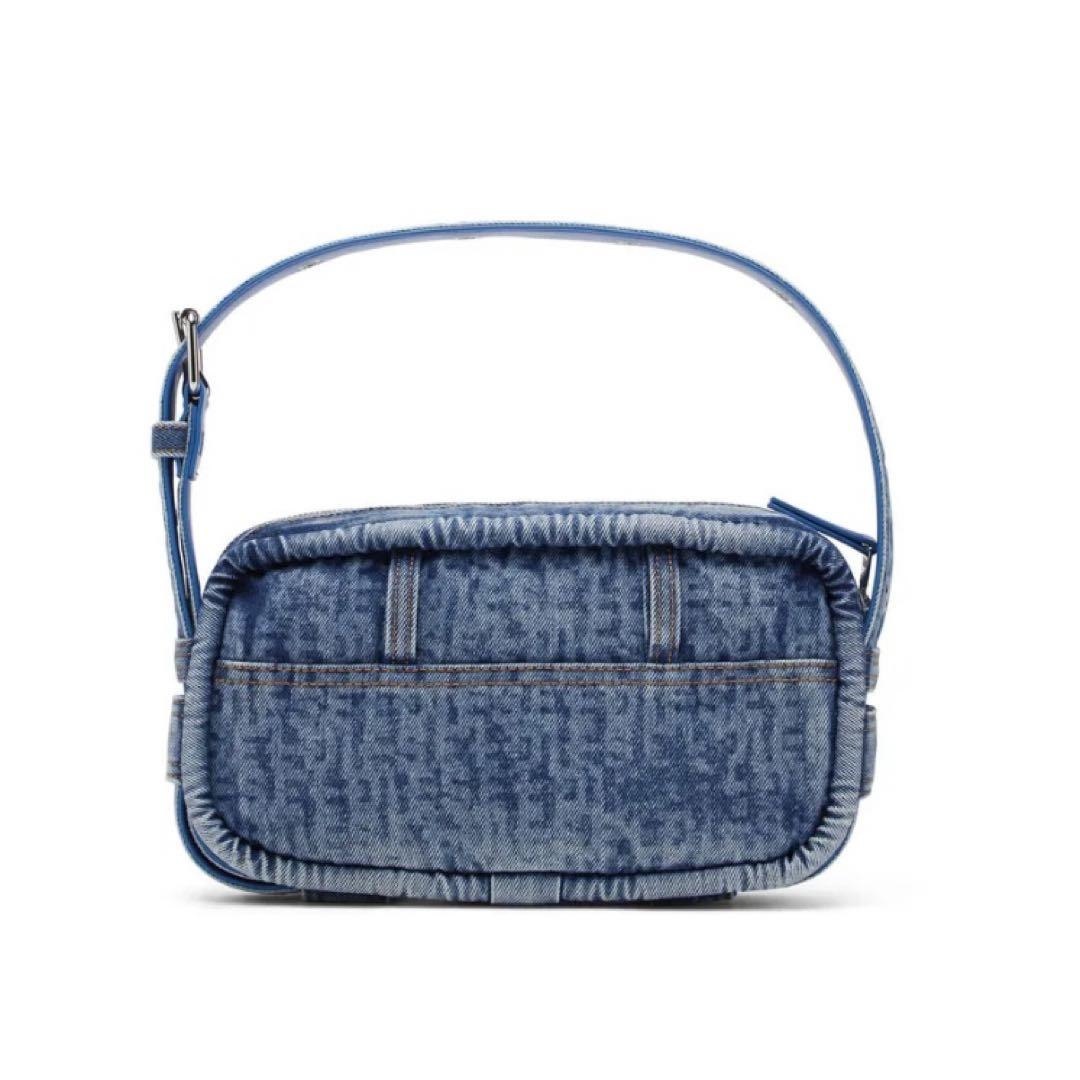 DIESEL ディーゼル デニム モノグラム ショルダーバッグ