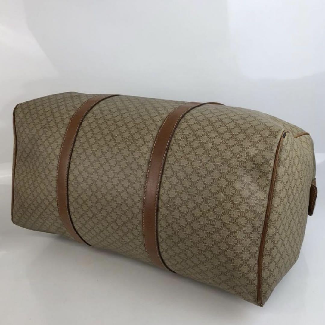 CELINE セリーヌ マカダム柄 ボストンバッグ