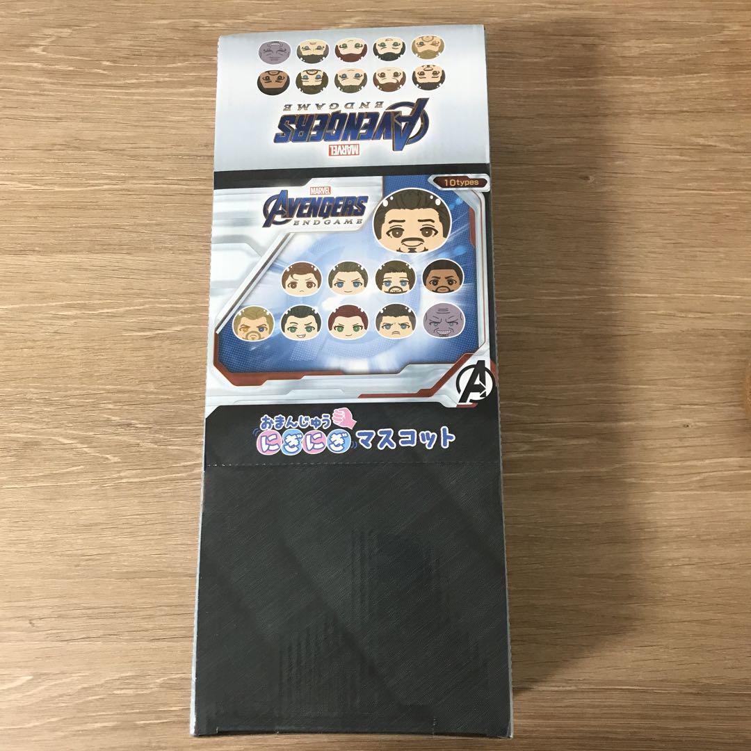 新品　未使用　アベンジャーズ エンドゲーム おまんじゅう マスコット BOX おまんじゅう アベンジャーズ 新品未使用 アベンジャーズ エンド