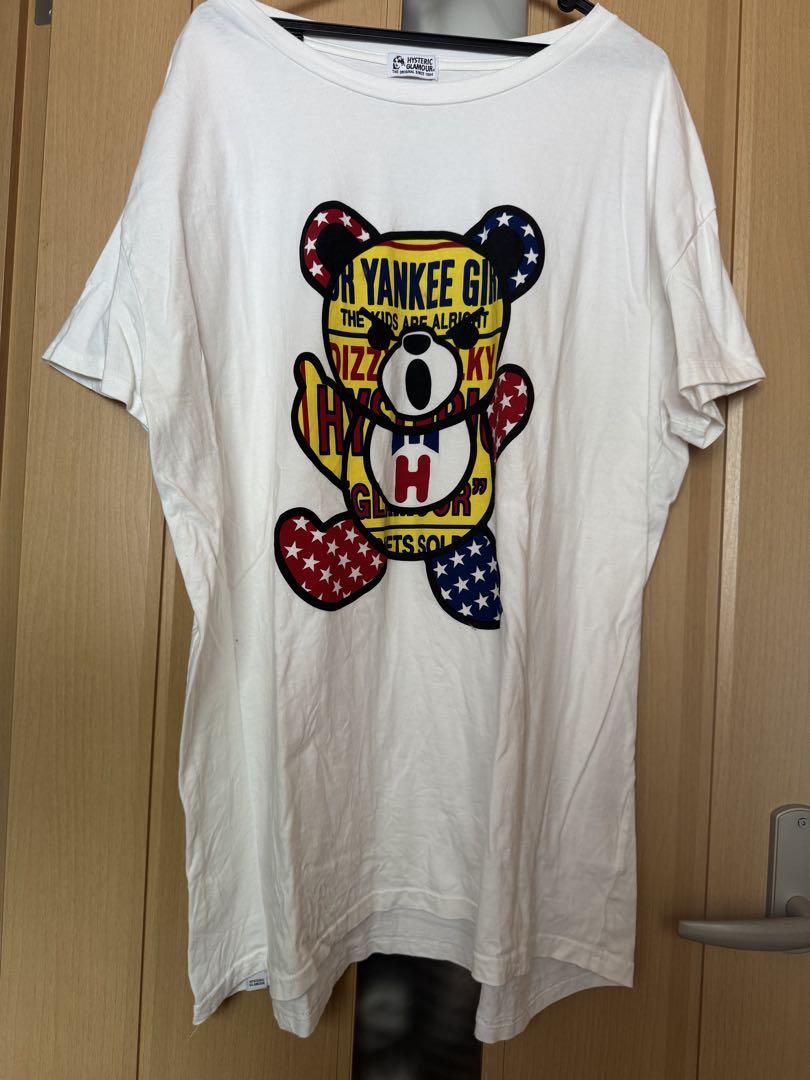 ヒステリックグラマーヒスベアファックベアピンクTシャツ ヒステリックグラマーヒスベアファックベアピンクTシャツ