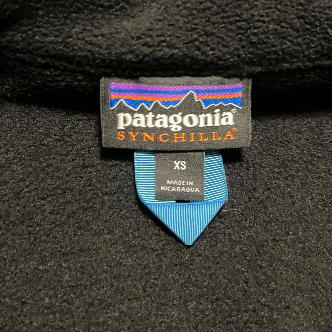 Patagonia パタゴニア シンチラ・ジャケット フリース ブラック XS Patagonia パタゴニア シンチラ・ジャケット フリース ブラック XS