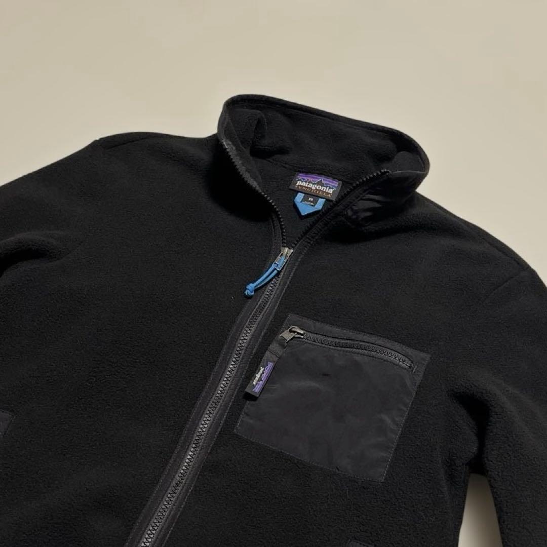 Patagonia パタゴニア シンチラ・ジャケット フリース ブラック XS Patagonia パタゴニア シンチラ・ジャケット フリース ブラック XS