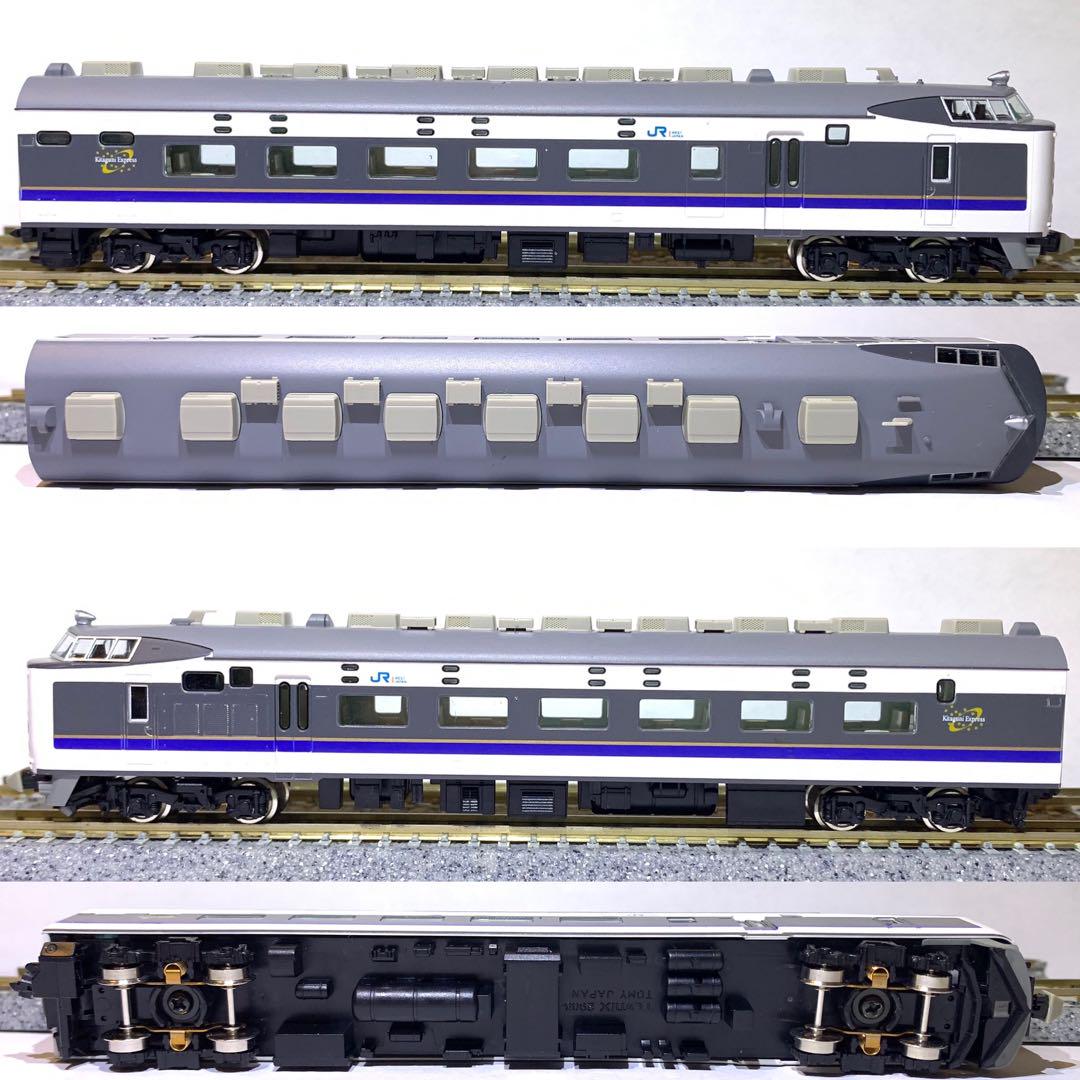 【絶品】 Nゲージ JR583系電車 (きたぐに) 10両セット (基本+増結)