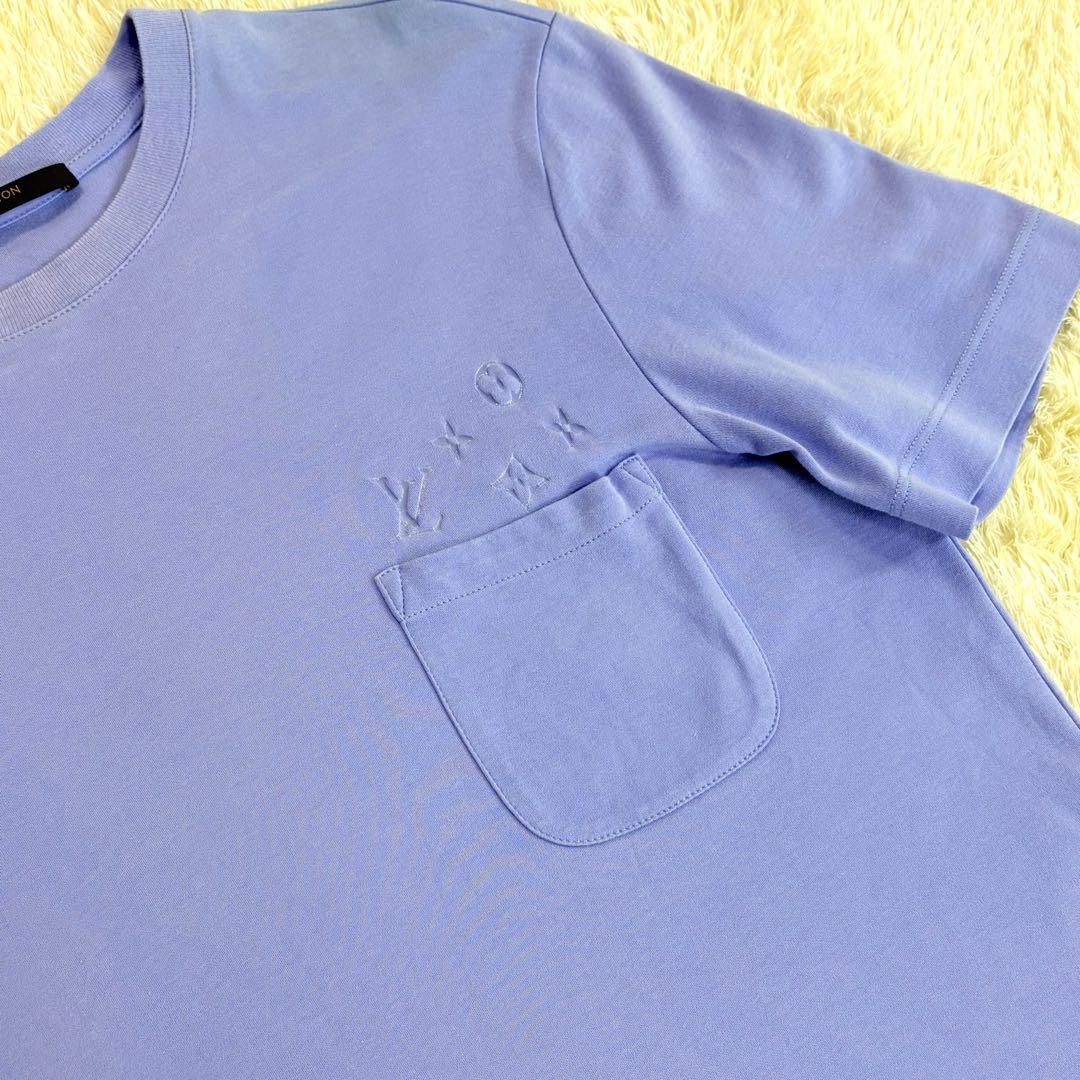 ルイヴィトン　LOUIS VUITTON モノグラム　Tシャツ　型押し　エンボス