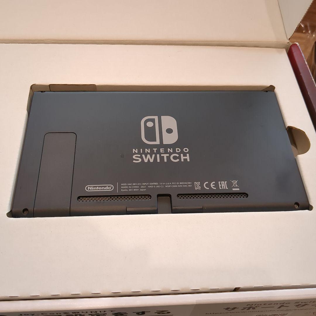 ほぼ未使用】2021年製 Switch 本体 バッテリー強化版 - メルカリ