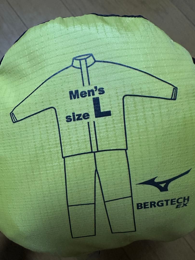 Mizuno ベルグテックEXストームセイバーVIレインスーツ LサイズMIZUNO HRDEVELOPMENT_JP