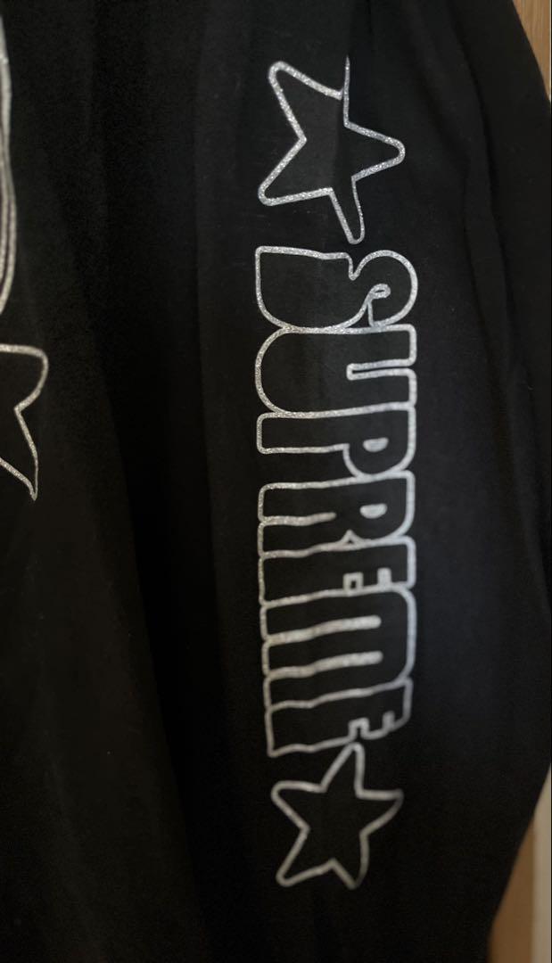 Supreme×HYSTERIC GLAMOUR コラボ ロンT 黒 M