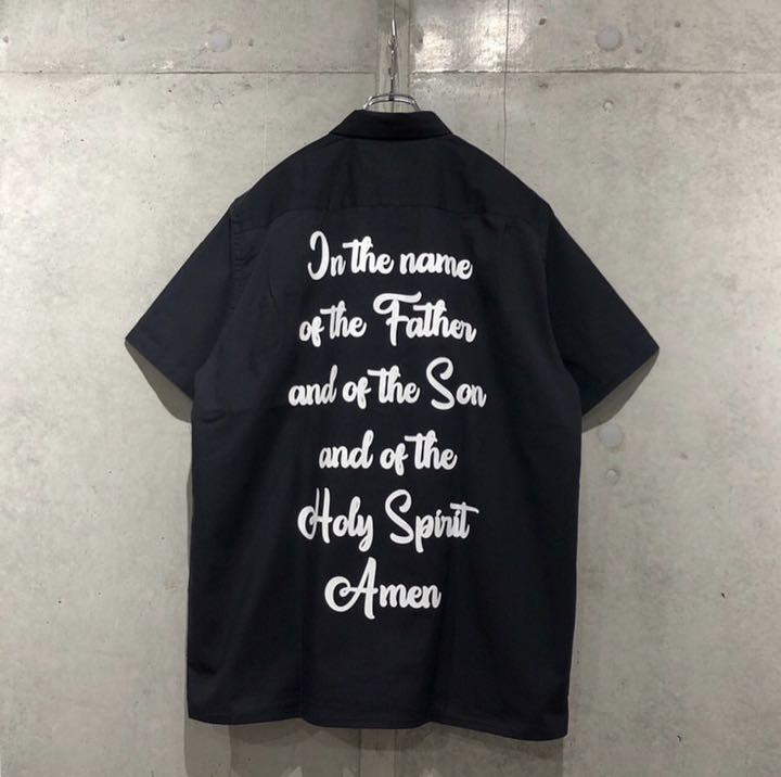 新作得価 XL EXAMPLE HOLY SPIRIT CHAMBRAY SHIRT 47wbH-m11881702775 定番得価