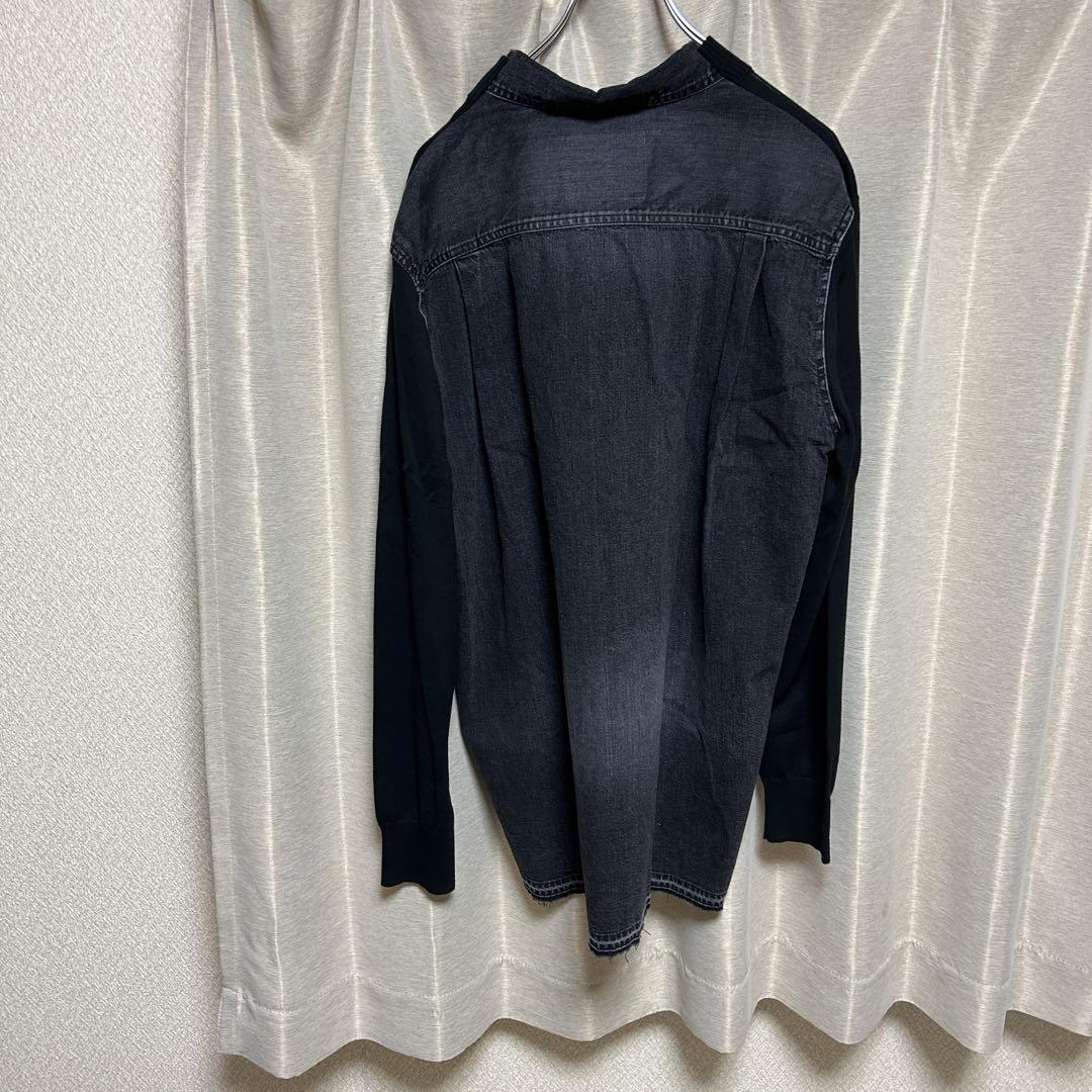 Sacai デニムドッキングニット