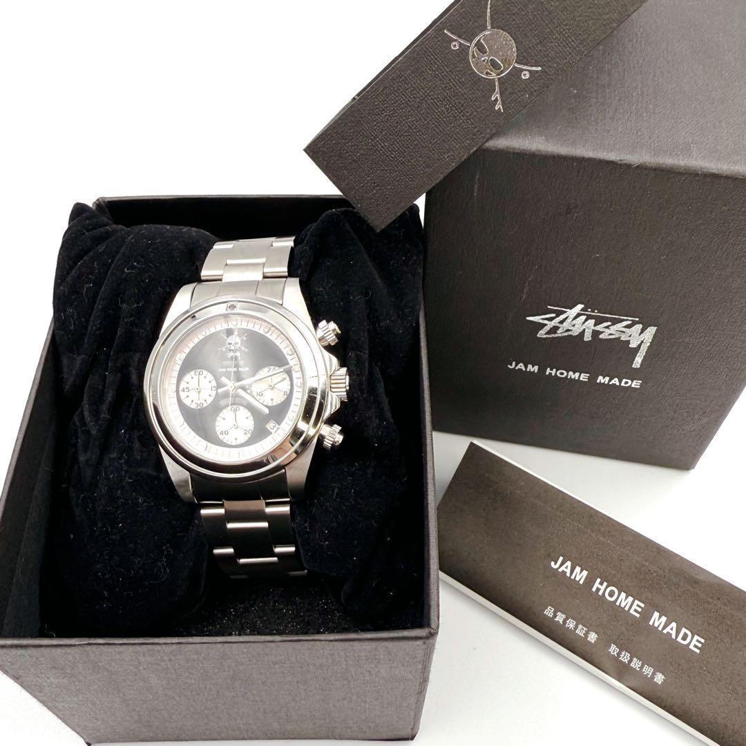 稀少✨ Stüssy × JAM HOME MADE 別注 限定　クロノ デイト