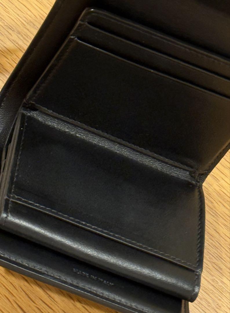 CELINE セリーヌ スモール トリフォールドウォレット三つ折り財布 黒