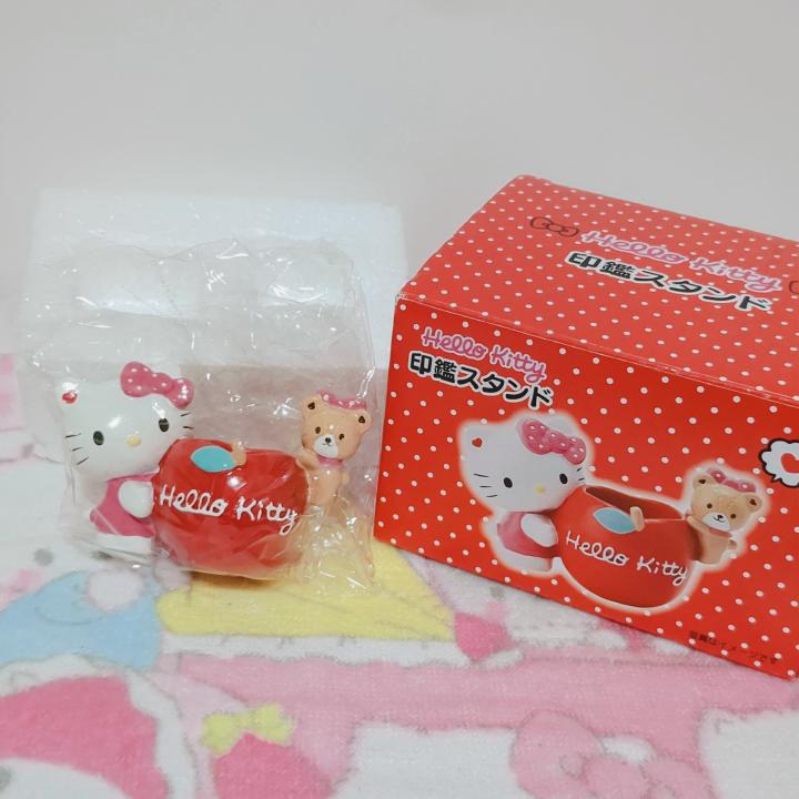 サンリオ　ハローキティ　印鑑スタンド　陶器　2016年
