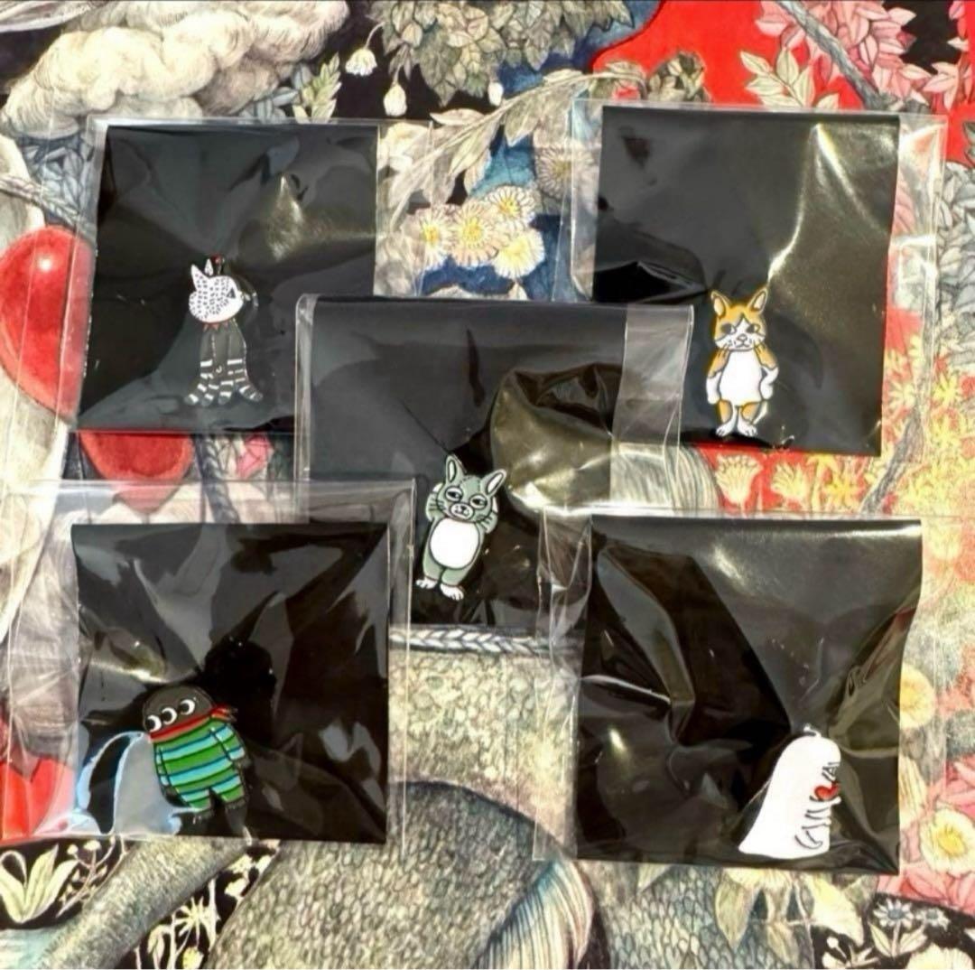 ヒグチユウコ ボリス雑貨店 サーカス展 ピンズ 全5種 - メルカリ