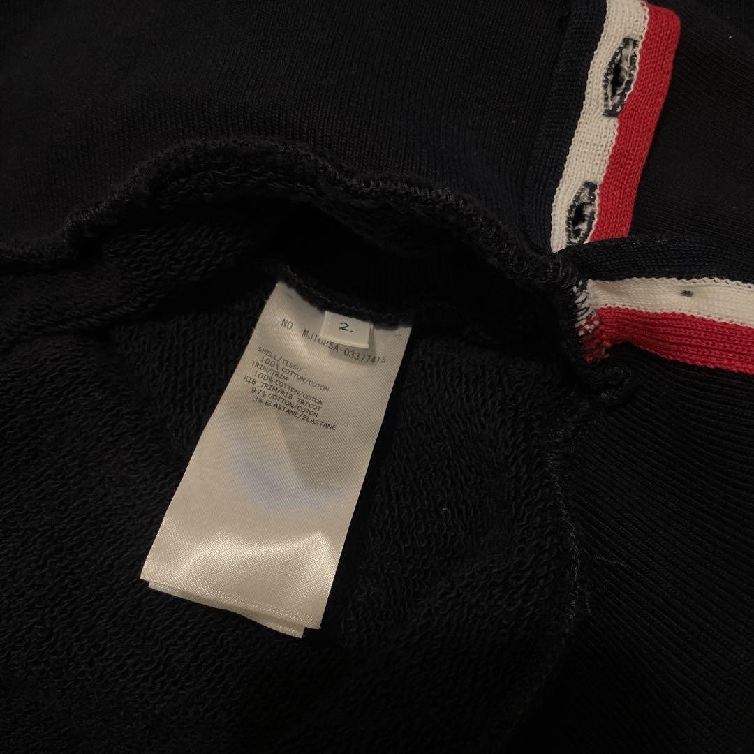 中古 THOM BROWNE ネイビー センターバックストライプ スウェット 2