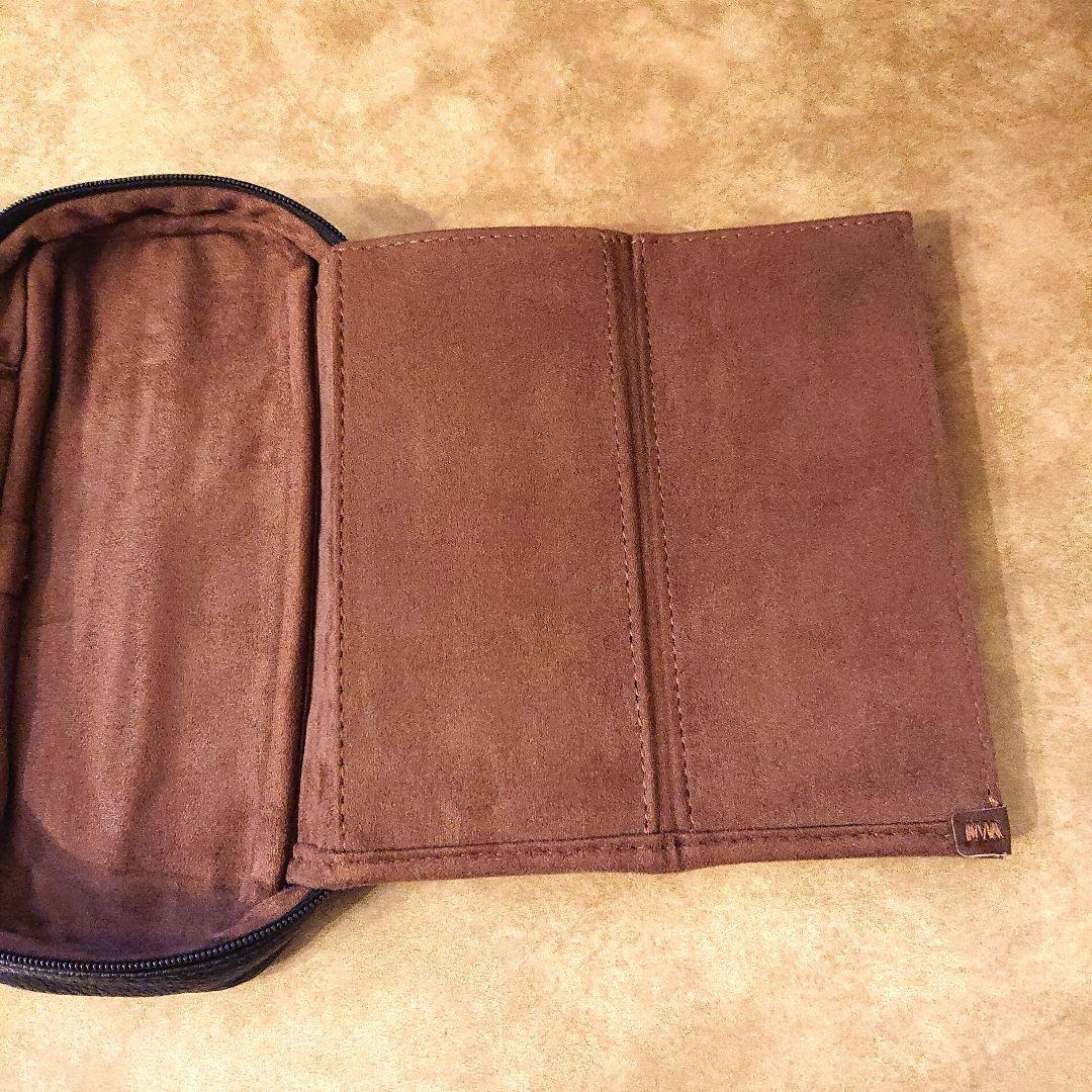 【当日配達!】 SEASAR OctF ペンケース エンボスレザー ブラック♥に近い