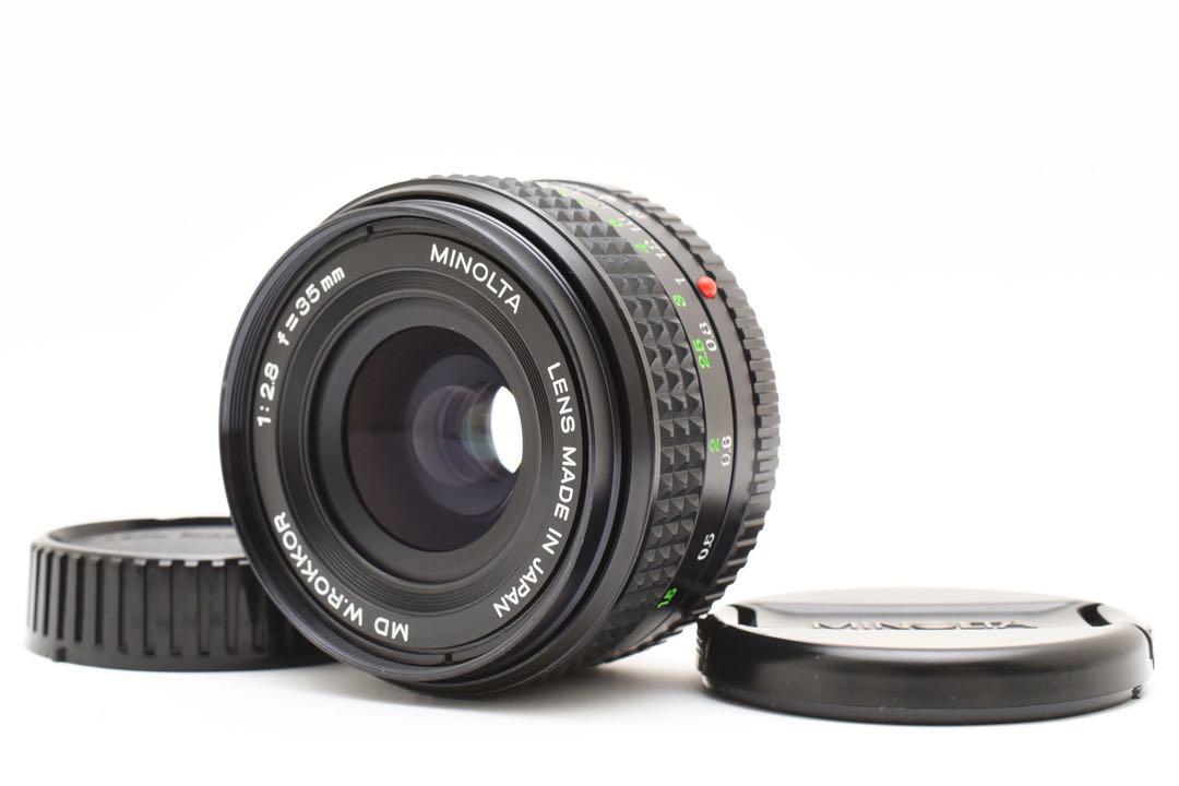 美品　Minolta md w.rokkor 35mm f2.8
