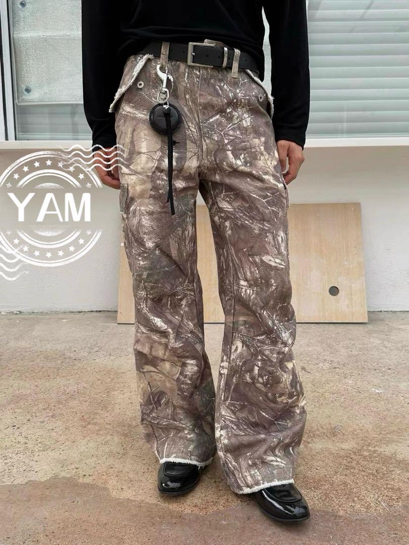 VLABMADE CargoPantsリーフカモパンツ カーゴパンツワイドパンツ