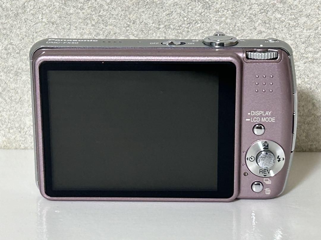 Panasonic LUMIX DMC-FX50 ピンク動作品