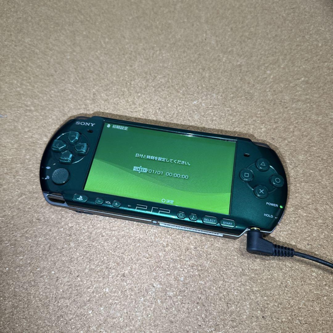 SONY PSP3000 本体グリーン