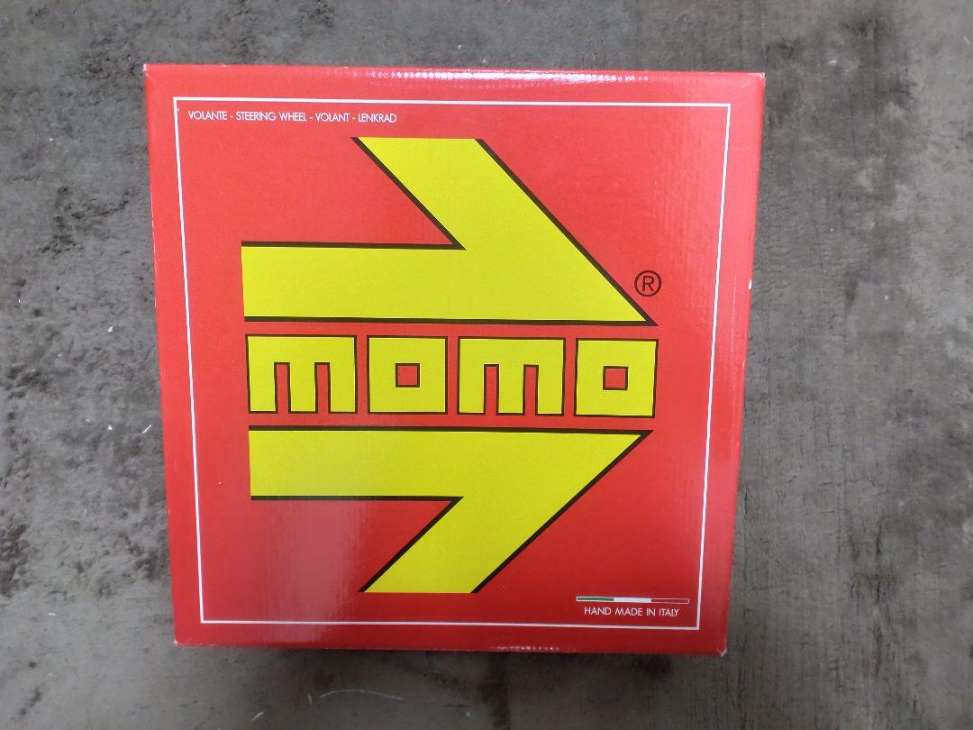 正規品　モモ　Model08　ブラックレザー/ブラックスポーク　未使用品