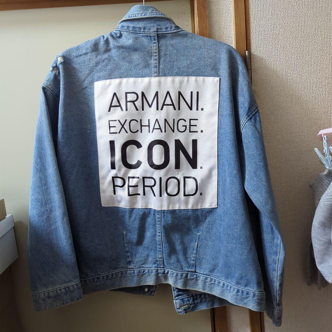 アルマーニエクスチェンジデニムジャケット美品