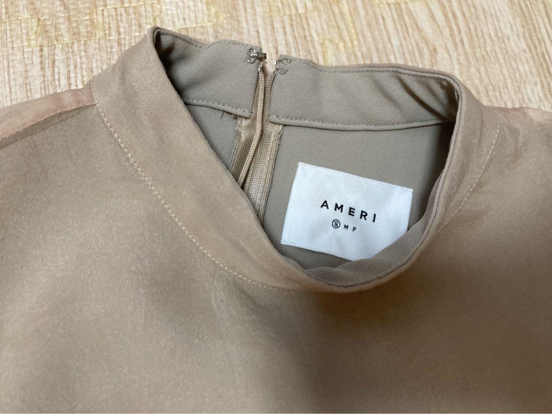 アメリ ameri ワンピース ドレス ワンピ ベージュ