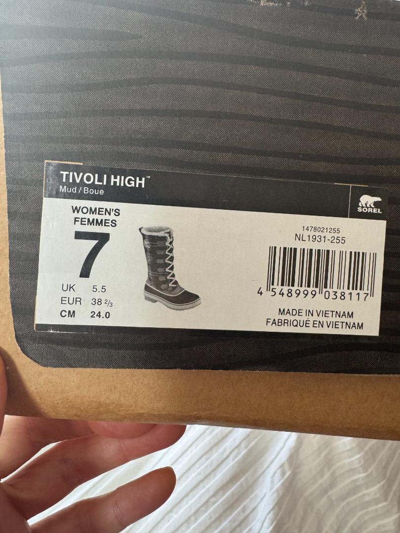 スノーボード Sorel Tivoli High boots Tartan