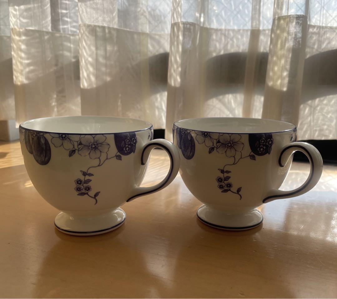 ウェッジウッド ブループラム カップ&ソーサー