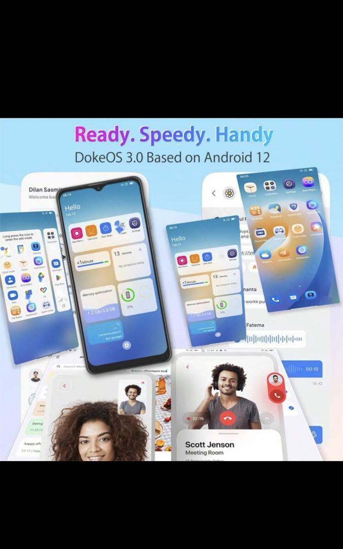 OSCAL スマートフォン 7GB+32GB
