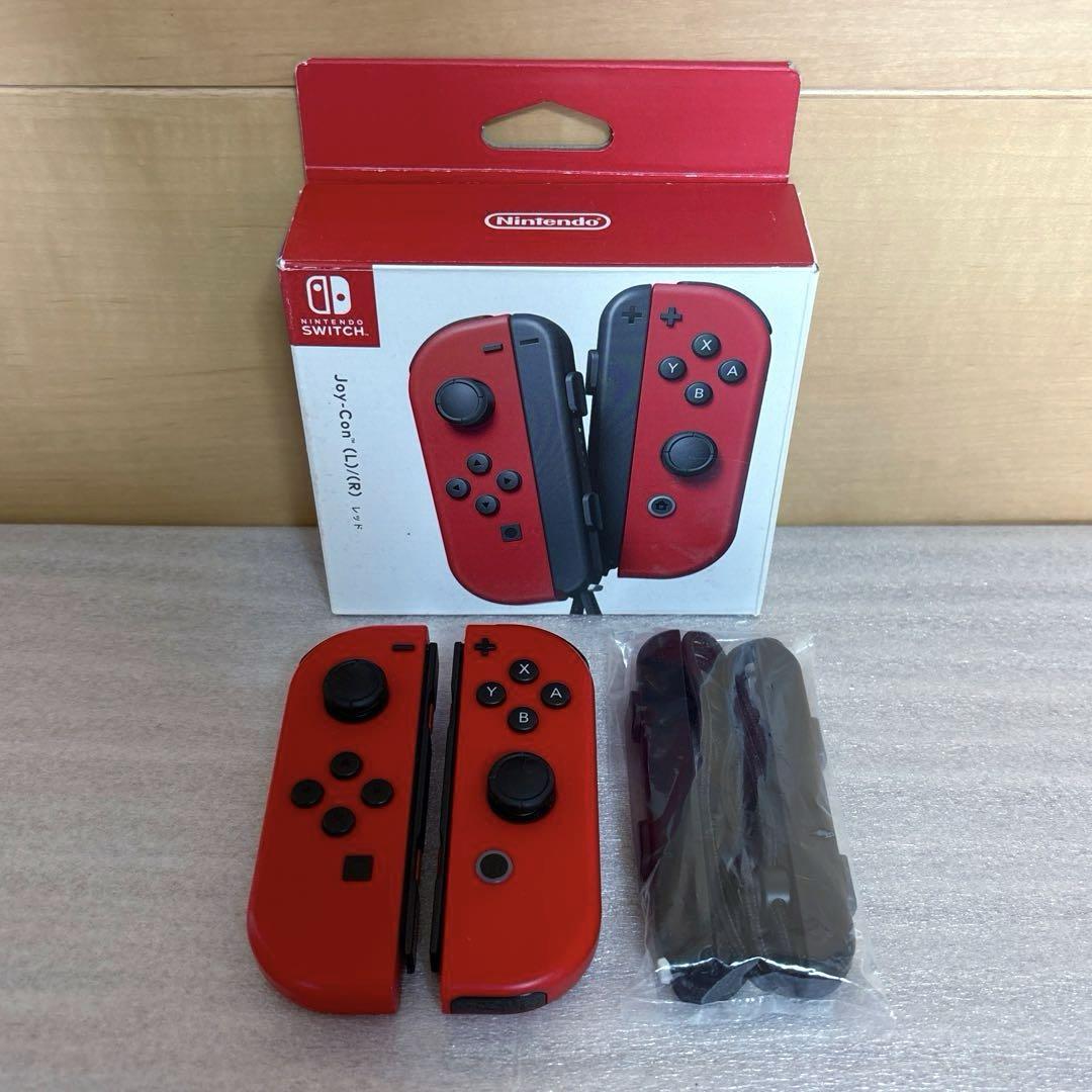 動作良好 JOY-CON (L)/(R) マリオレッド 付属品完備 - メルカリ