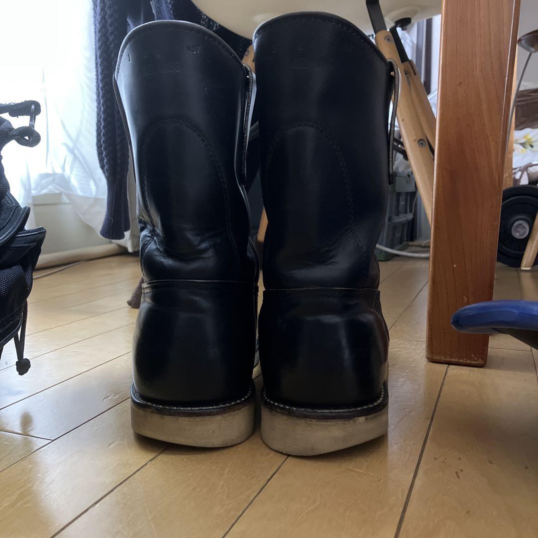 90sREDWINGレッドウィングペコスブーツサイズ8Eブラック