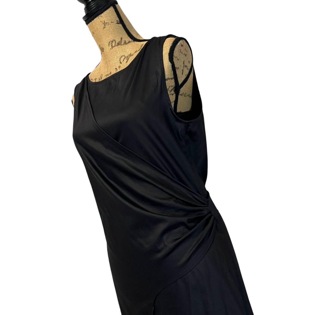 【新品】【大きいサイズ】【44】Max Mara ラップ 巻きワンピース